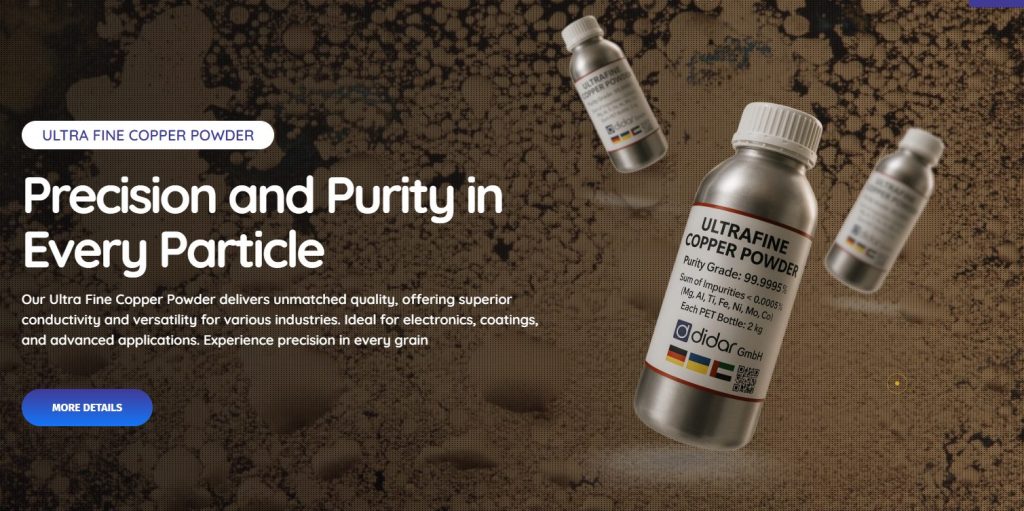 best ultrafine copper powder supplier in Dubai